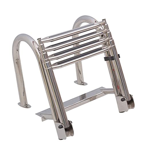 Escalera Metálica Telescópica para Piscina 4 Escalones miniatura 3