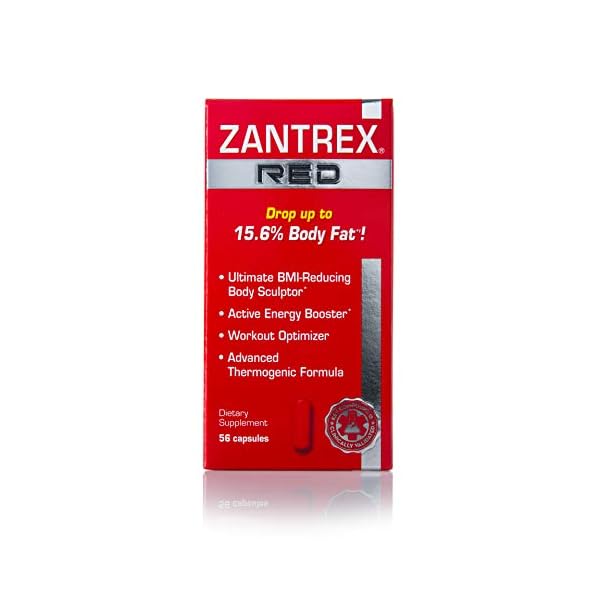 Zantrex Red, 56 Count - Weight Loss Supplement Pills – Fat Burning Pills - Metabolism Booster For Weight Loss - Lose Weight Fast For Women