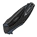 Kershaw Natrix-Carbon Fiber Pocket Knife (7007CF); 3.25 In. 8Cr13MoV Titanium Carbo-Nitride Coated Blade; 3D-Machined G10 Handle with Carbon Fiber Overlay, Flipper, Reversible Deep-Carry Clip; 2.9 oz.