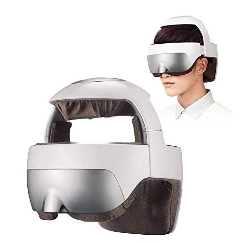 Lnobern - ZhiLianZhao Head Massager, Electric Air Pressure Brain Massage Helmet Heated, Compressed Air, APP Controlled Neck Massager Can Relieve Stress And Deep Sleep