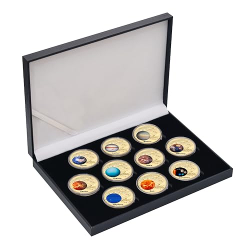 Solar System Coin Set 10 Coins Featuring Planets & Sun