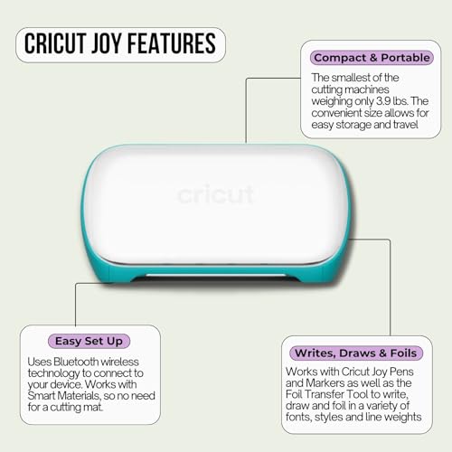 Cricut ZJOYM8V4 Joy Machine With Rainbow Smart Permanent Vinyl thumb #3