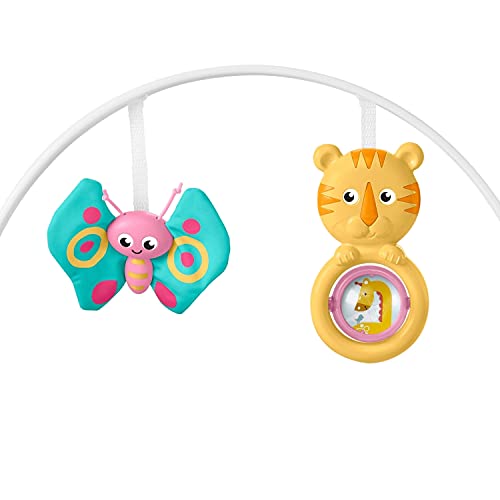 Cadeirinha Tigre Rosa, Fisher Price, Mattel