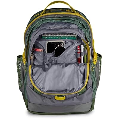JanSport Odyssey 38L Laptop & Hiking Backpack, Fits 15 Laptop or 3 L Hydration Bladder, Cargo Green, Tuck-Away Hip Belt, Dual Main Compartments, Ergonomic Padding, College & Travel Daypack