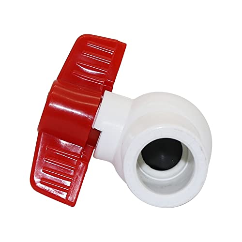 Válvula de bola de PVC de 20 mm con herramientas agrícolas de riego para 1 pieza 6
