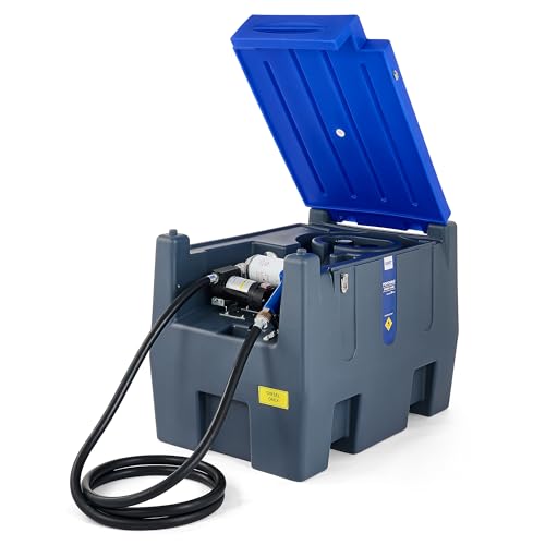 Orion Motor Tech 58 gallon Diesel Tank, 10.6 gpm Portable Fuel Tank with 12V DC Electric Transfer Pump, Diesel Fuel Tank with Auto Nozzle 13.1ft Hose, Diesel Transfer Tank for Easy Fuel Transportation