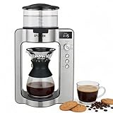 APOXCON Drip Coffee Machine with Carafe, Pour Over Coffee Maker with Auto &...