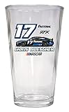 R and R Imports Nascar #17 Chris Buescher Pint Glass New for 2022