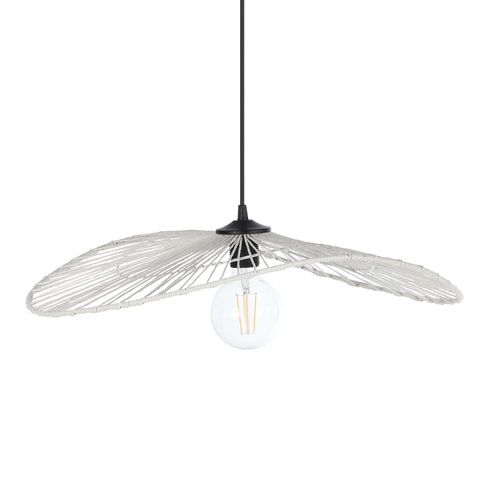 Lámpara colgante de jacinto de agua Alana de 58 cm para decoración natural de interior