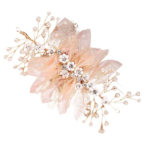 Couronne de fleurs mariée HANABASS diadème fait main et élégant pour femmes