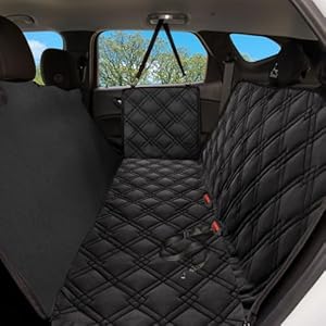 Meadowlark Dog Car Seat Cover, Heavy Duty Dog Seat Cover for Back Seat, Extra Padded Non-Slip Dog Hammock, Water-Resistant Back Seat Protector for Cars Trucks and SUVs (54" W x 58" L) Meadowlark Dog Car Seat Cover, Heavy Duty Dog Seat Cover for Back Seat, Extra Padded Non-Slip Dog Hammock, Water-Resistant Back Seat Protector for Cars Trucks and SUVs (54β³ W x 58β³ L)