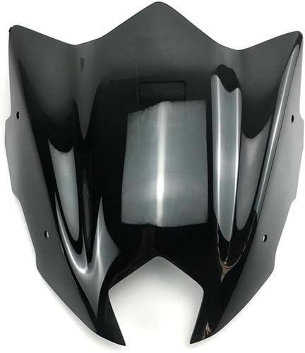 Déflecteur de vent de moto FZ8 aérodynamique noir pour réduire la fatigue