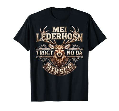 Trachtenshirt Herren Trachten Shirt Passend für Oktoberfest T-Shirt