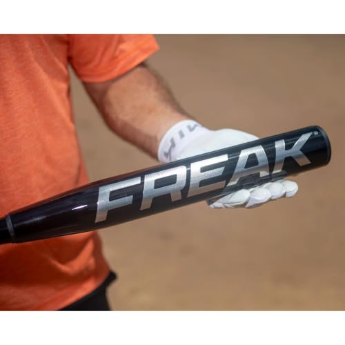 Miken Freak Black USSSA Slowpitch Softball Bat | 2-Piece Composite | 26 oz by Miken - Used condition - Image 3