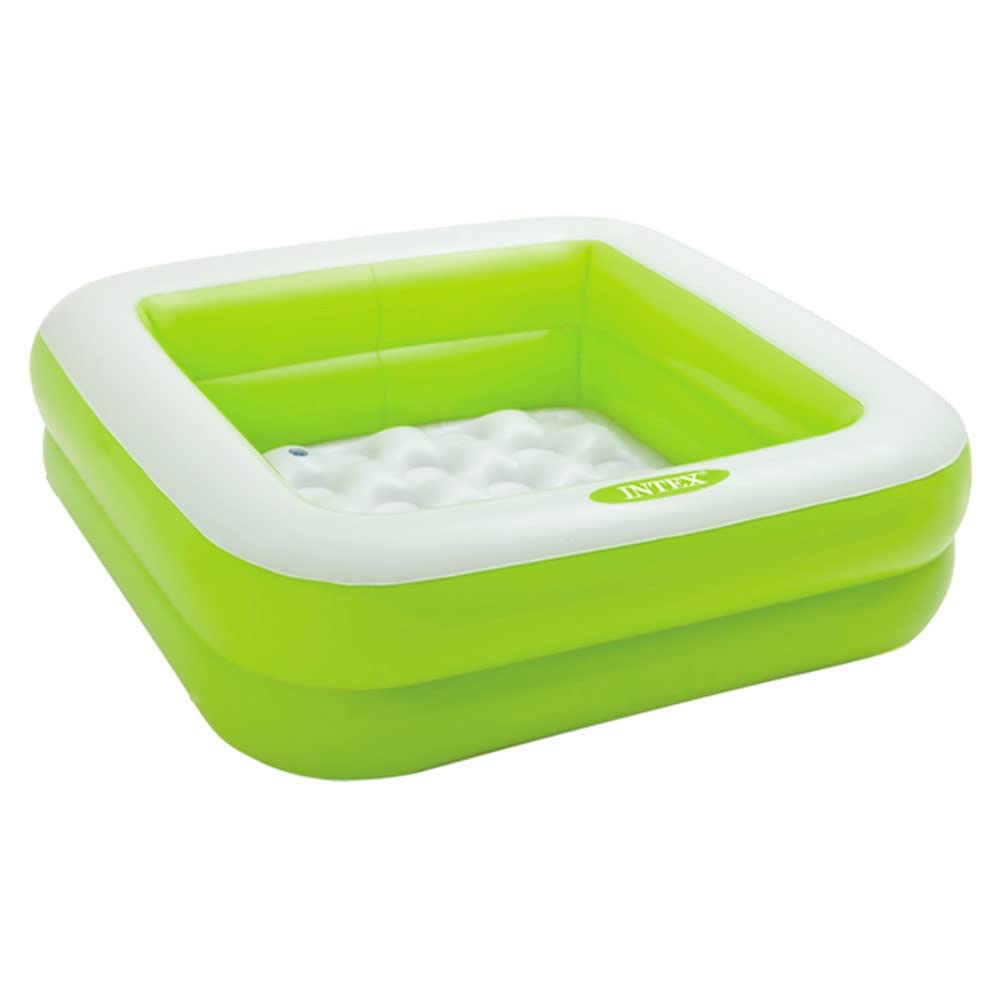 Intex 57101 - Piscina infantil hinchable cuadrada 86x86x25cm, (Colores Aleatorios)