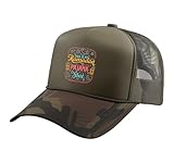 Ramadan Kareem Eid Mubarak Fasting This is My Ramadan Trucker Hat with Adjustable Mesh Back, Camo Green