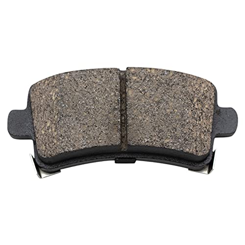 Image of TRQ Rear Brake Pad and Rotor Set Ceramic Compatible with 2013-2019 Cadillac XTS