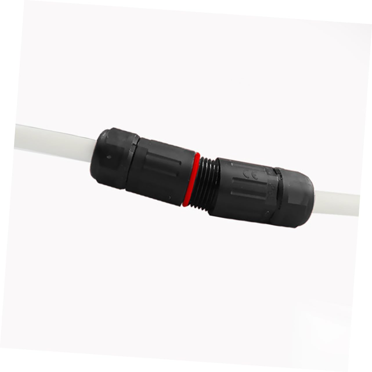 Cabilock 4 Sätze Wasserdichter Stecker Im Freien Kabelverbinder Elektrischer Für Den Außenbereich Kleine Drahtverbinder Elektrischer Kabelstecker Nylonpa Schwarz 5 Stücke * 4