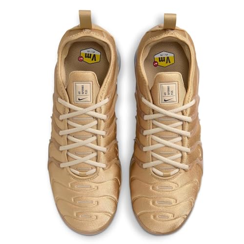 Image of Nike Air Vapormax Plus Men's Shoes (IB4008-297, Parachute Beige /Black /White /Desert Khaki) Size 8