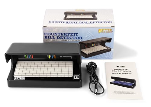 Better Office Rechargeable UV Money Checker
