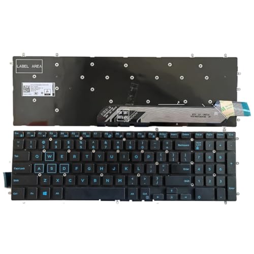 Clavier Dell G3 G5 G7 américain résout les pannes de touches sur châssis P62F P82F