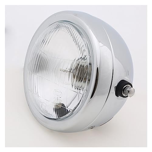 Phare de moto anti-brouillard métallique 12V universel pour une visibilité accrue