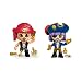 Pinypon Action- Piratas pack 2 figuras con accesorios, para niños y niñas...
