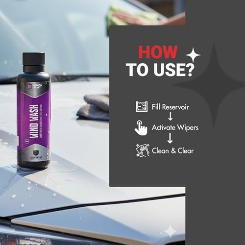 Image of Nippon Paint n Shield Windshield Washer Fluid Concentrate for Car 250ml | Dilutable Concentrate for Powerful Wiper Cleaning | Clears Dirt Droppings and Road Stains for Crystal Visibility(Pack of 1)