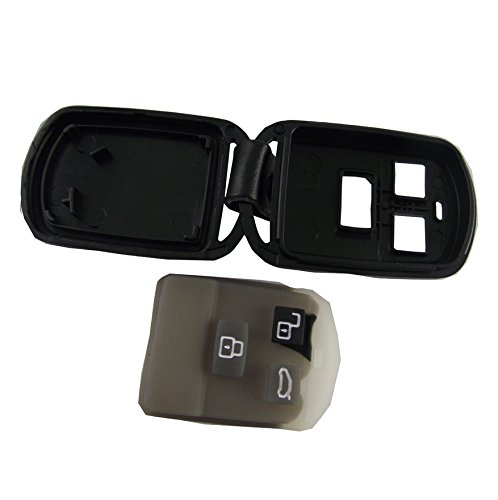 Kemani For 2001-2005 Hyundai Sonata 3 Button Transmitter Keyless Entry Key Remote Case Shell (Just A Empt / Blank Key Shell, No Chips Inside) #TOP3
