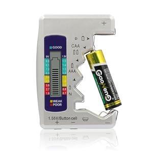 Kytpyi Batterietester Digitales Batterieprüfgerät