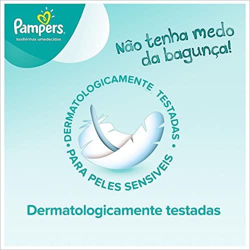 Lenços Umedecidos Pampers Sensitive - 56 lenços