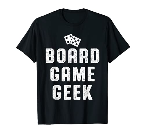 Gioco da tavolo Geek Gamer Gaming Backgammon Dice Nerd Strategia Maglietta