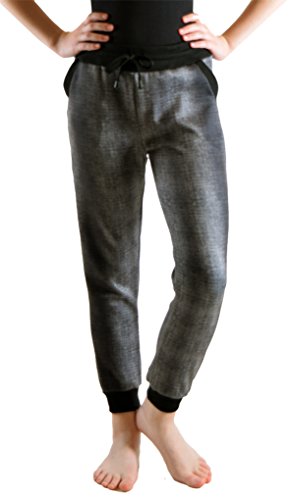 Dinamit Jeans Girl's Boy's Jogger Pants Made with Bonded Fabric for Extra Softness and Stretch