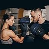 Liberlupus-Boxing-Punching-Mitts-Bags-Boxing-Training-Equipment-Hand-Target-Pads-with-Curved-Leather-Ideal-for-Martial-Arts-MMA-Muay-Thai-Kicking-Sparring-Karate-Men-Women Liberlupus Boxing Mitts for Training and Exercise Workout, Curved MMA Punching Mitts and Pads for Indoor Use, Thicken Padding Sparring Paddles for Kids Men Women, for Kickboxing Martial Arts Muay Thai (Blue)