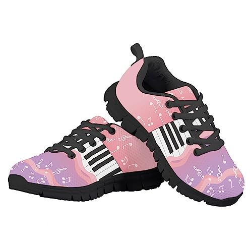 MARSVOVO Boys Girls Walking Shoes Non Slip Flexible Athletic Lightweight Breathable Printed Sneakers for Kids Most Comfortable Classic Printed Casual Fashion Non Slip Sport Kids Running Shoes4