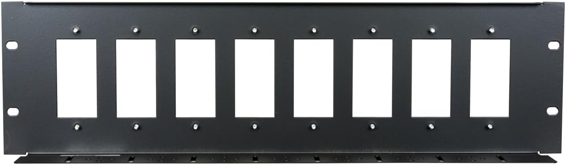 Amazon.com: LOWELL D8PID3 Rack Panel-Decora-3U, Mounts 8 Devices ...