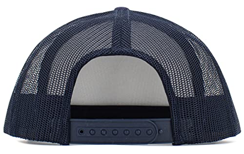 Image of KBETHOS Classic 5 Panel Foam Front Trucker Mesh Cap with Adjustable Snapback