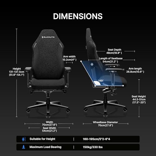 blacklyte athena gaming chair review