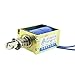 New Lon0167 DC 12V 1A Push Pull Type Open Frame Solenoid Electromagnet 10mm 2N 0.4LB(DC 12V 1A Push-Pull-Typ Elektromagnet mit offenem Rahmen, 10 mm, 2N, 0,4LB