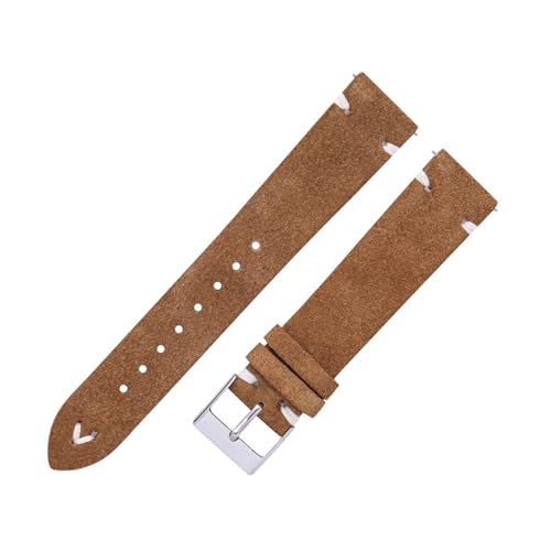 Bracelet de montre cuir de suède 20mm pour adapter votre style