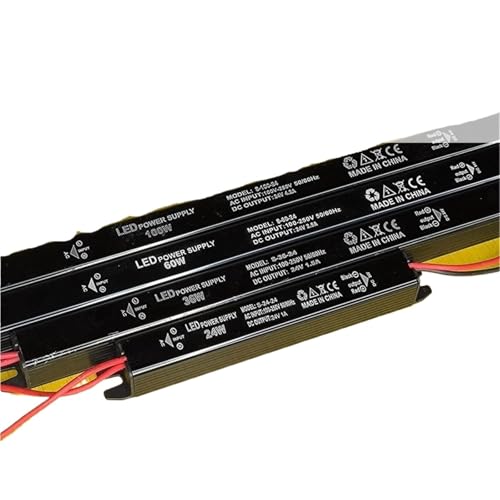 Driver LED 12V 60W avec tension stable et design fin pour éclairage intérieur de meuble