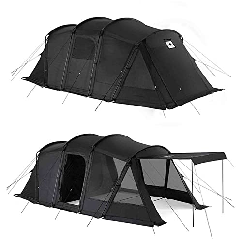Carpa túnel familiar 5-8 personas con dormitorio y amplio vestíbulo miniatura 7