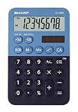 120 x 76 x 23 mm Sharp El-760R BL - Calculadora semi de escritorio