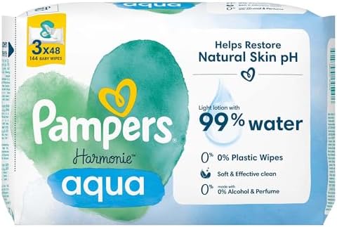 Prima Harmonie Aqua Islak Mendil 3’lü paket 144’lü Islak Mendil - Görsel 1