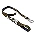 HUGO & HUDSON Tweed Pet Dog Leash - 4 ft Training Leash with Padded Handle - Strong Durable Leash with Quick Release Clip for Small, Medium & Large Dogs - Dark Green Checkered - 47