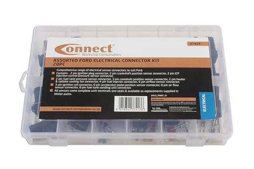 Kit de connecteurs électriques 20 pièces Connect Workshop Consumables 37413 pour atelier - 3