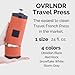 BruTrek OVRLNDR Travel Coffee French Press, 24 fl.oz Drinkable Capacity, Double Wall Vacuum Insulated, Innovative Easy To Clean Removable Bottom, Locking No Spill Lid, On The Go Coffee Brewing (Obsidian)