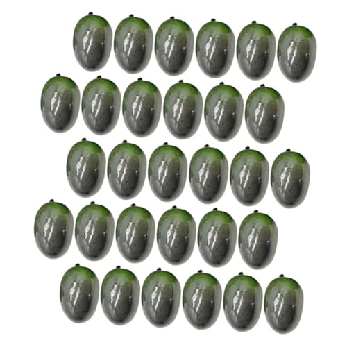 Vaguelly 30piezas Decoración De Frutas De Simulación Aceitunas Falsas Kit De Decoración De Aceitunas para Casa De Muñecas De Fruta Falsa para Cocina De Juguete