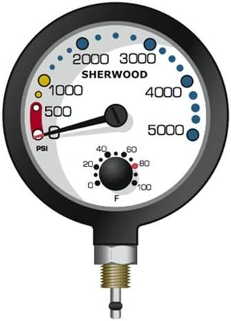 Sherwood 1.75 Inch Diameter Pressure Gauge