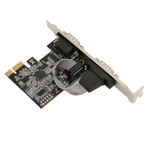 Tarjeta de expansión PCIE RS232 Irfora con chip ASIX AX99100 y 2 puertos DB9 de soporte estándar 2